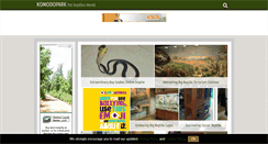 Desktop Screenshot of komodo-park.com